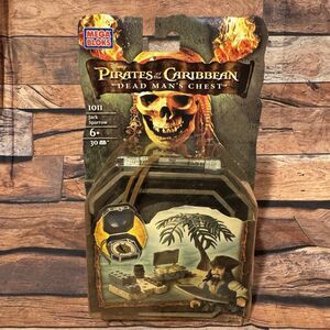 MEGA BLOKS Disney Pirates Caribbean Dead Man's Chest Jack Sparrow #1011 New